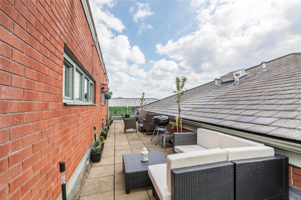 Raleigh Penthouse, Luxury Apartment With Balcony And Parking Nottingham Luaran gambar